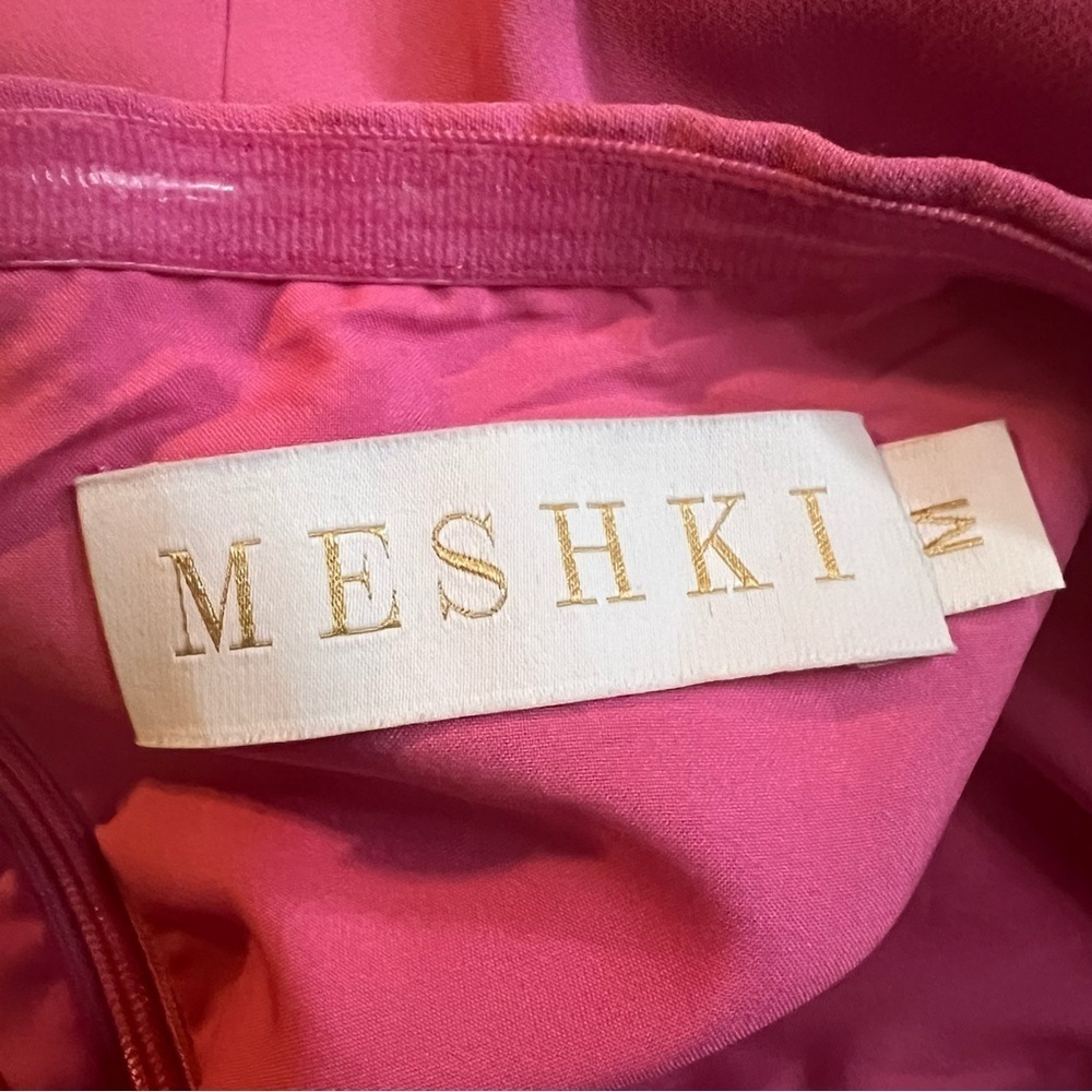 Meshki Pink Double Breasted Sailor Mini Dress Size Medium - Picture 6 of 6